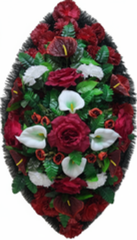 Похоронный венок «Классика» №09