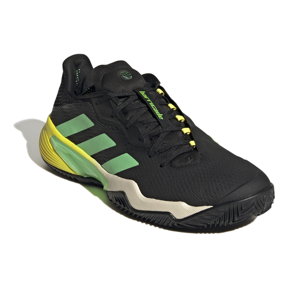 Мужские теннисные кроссовки adidas Barricade Clay Court Shoe Men - Black, Green