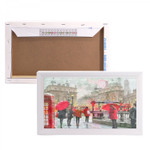 Алмазная мозаика Alingar, на подрамнике, с полным заполнением, (глянц), 20х30 см, 20 цветов, "Лондон"