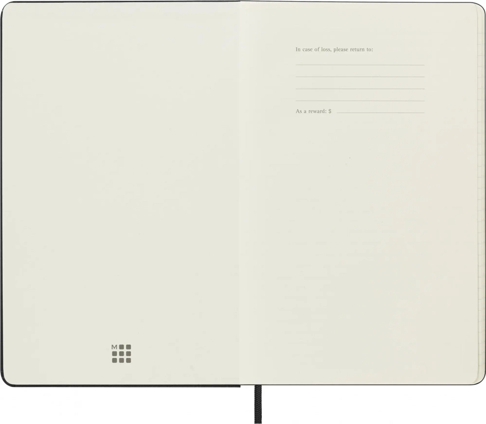 Еженедельник на 2025 год Moleskine PRO Weekly Vertical (DHB12PRO3) 13х21см твердая обложка черный