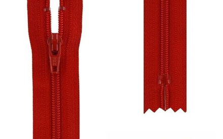 Молния витая, цв.519, неразъемная плоская YKK Тип 3 20 см