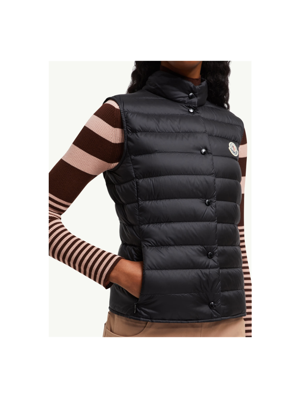 Жилет Moncler Liane Black – женский пуховый жилет,оригинал