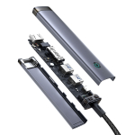 USB-C Хаб Baseus UltraJoy 7-Port AIR (HDMI4K@60Hz + 2xUSB-A3.0 + USB-C-PD + SD3.0 + TF3.0 + mj3.5mm)