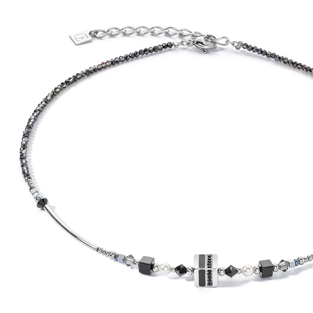 Колье Coeur de Lion Black-Silver 4355/10-1317