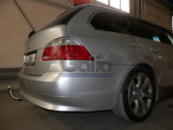 Фаркоп оцинкованный Galia B022C для BMW 5-Series E60 седан / E61 универсал 2003-2010(паспорт и сертификат в комплекте)(без электрики)