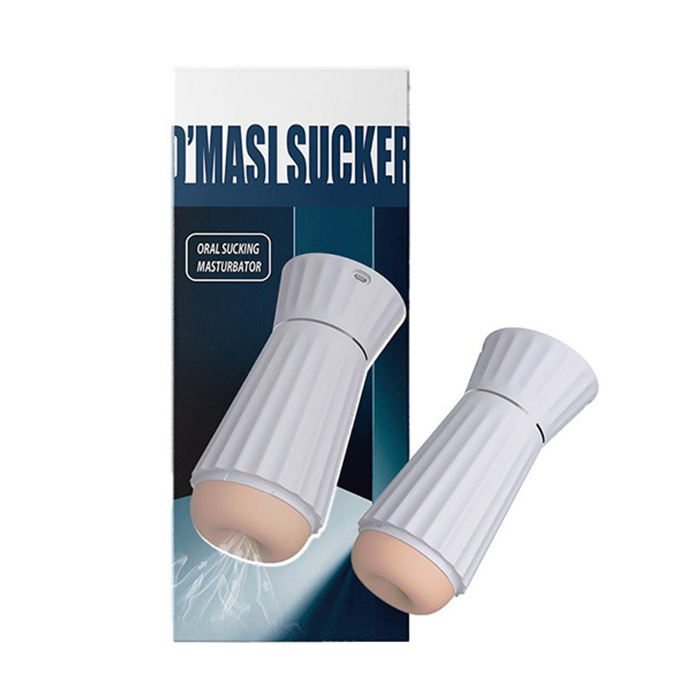 Реалистичный автоматический мастурбатор в колбе с функцией всасывания и голосовым сопровождением Secwell Vagina Pussy Suck Men Masturbator Toys SW1062