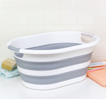 Таз ФЛЕКС 17,5 л овальный складной с ручками, материал- полипропилен, ТЭП М2503