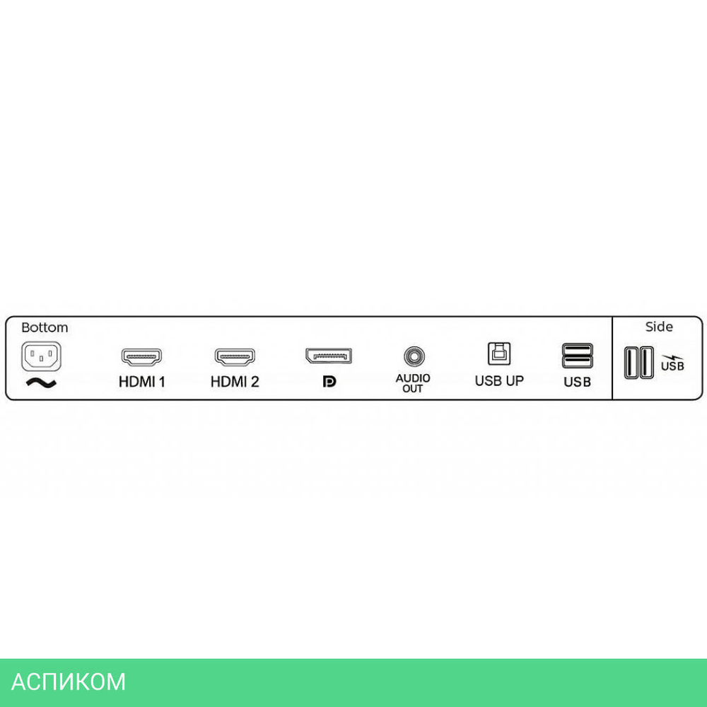Монитор Philips 278B1/00 черный