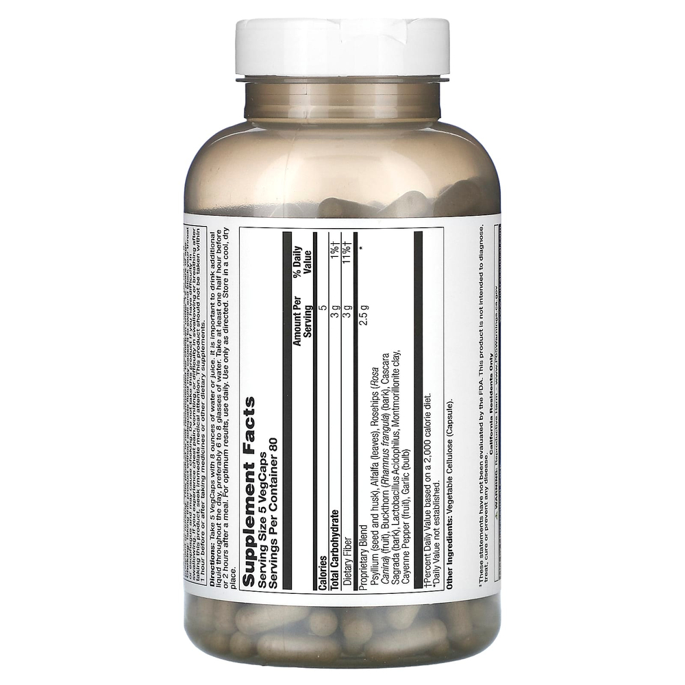 Natural Balance, Intestinal Clenz, средство для очищения кишечника, 400 растительных капсул