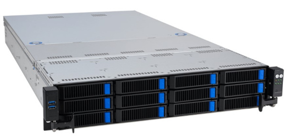 Серверная платформа 2U ASUS RS520A-E12-RS12U/1G/1.6kW/12NVMe/FAN/RH/OCP/GPU