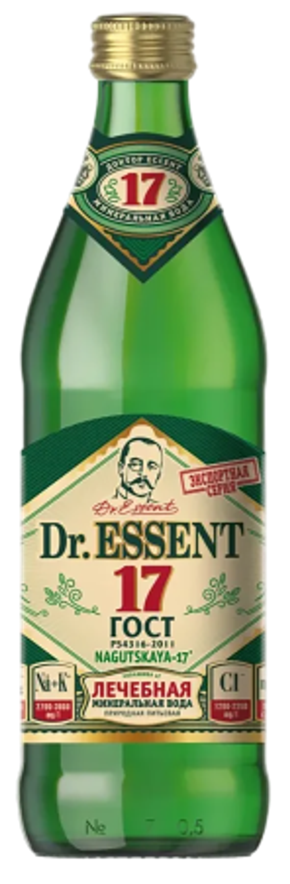 Минеральная вода "Dr. ESSENT" № 17 стекло 0.45л