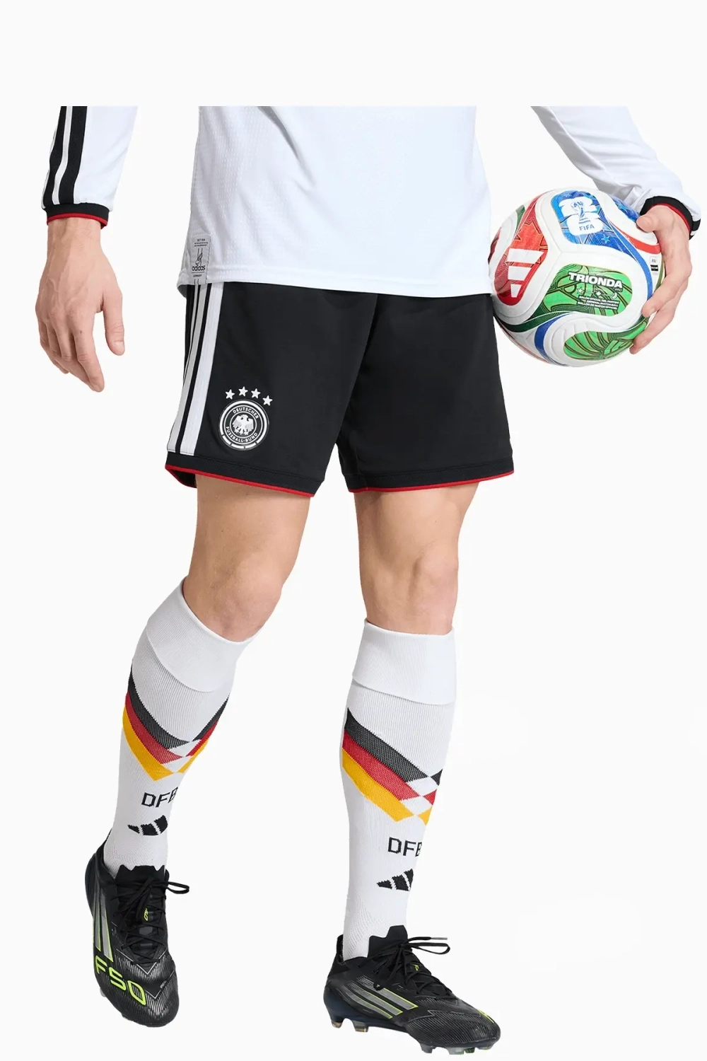 Шорты adidas Germany 2026 Home - черный