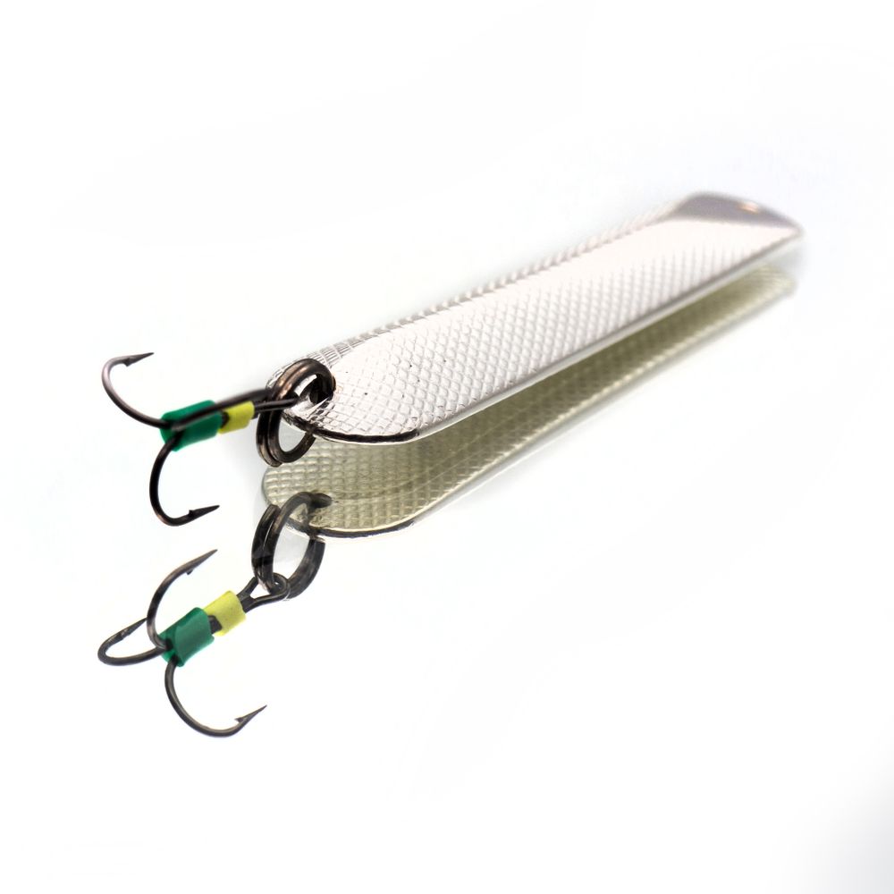 Зимняя блесна Гроб литье, 55мм, серебро