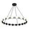 SL6610.403.20 Светильник подвесной ST-Luce черный/белый LED 1*40W 4000K MONRO