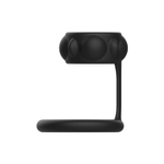 Черная эрекционная насадка на пенис - 6,2 см. (Цвет: черный)