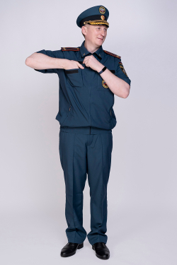 Костюм летний мужской МЧС (Патруль-240), короткий рукав