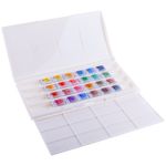 Краски акварельные художественные "Белые Ночи", 24 цвета, кювета 2,5 мл, пластиковая коробка, 1942090