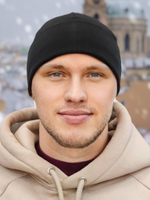 Шапка ТОКИО двойная хлопковая мягкая