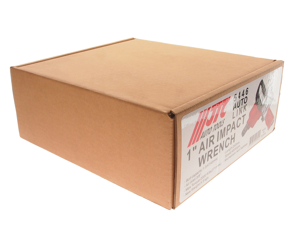 Гайковерт пневматический 1" 2711Нм 4500об/мин. 320л/мин. ударный JTC JTC-5446