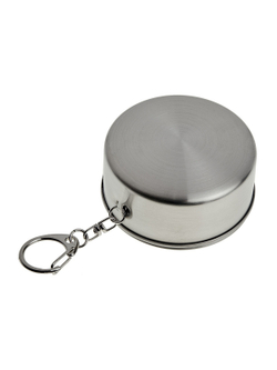 Стакан складной TOURIST "Дружба", 150 мл, нержавеющая. сталь