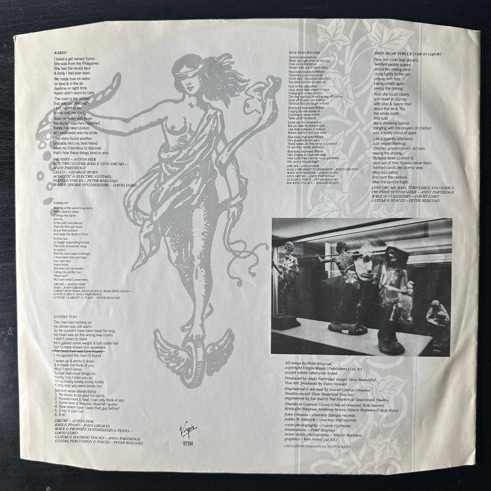 Peter Blegvad ‎– The Naked Shakespeare (Англия 1983г.)