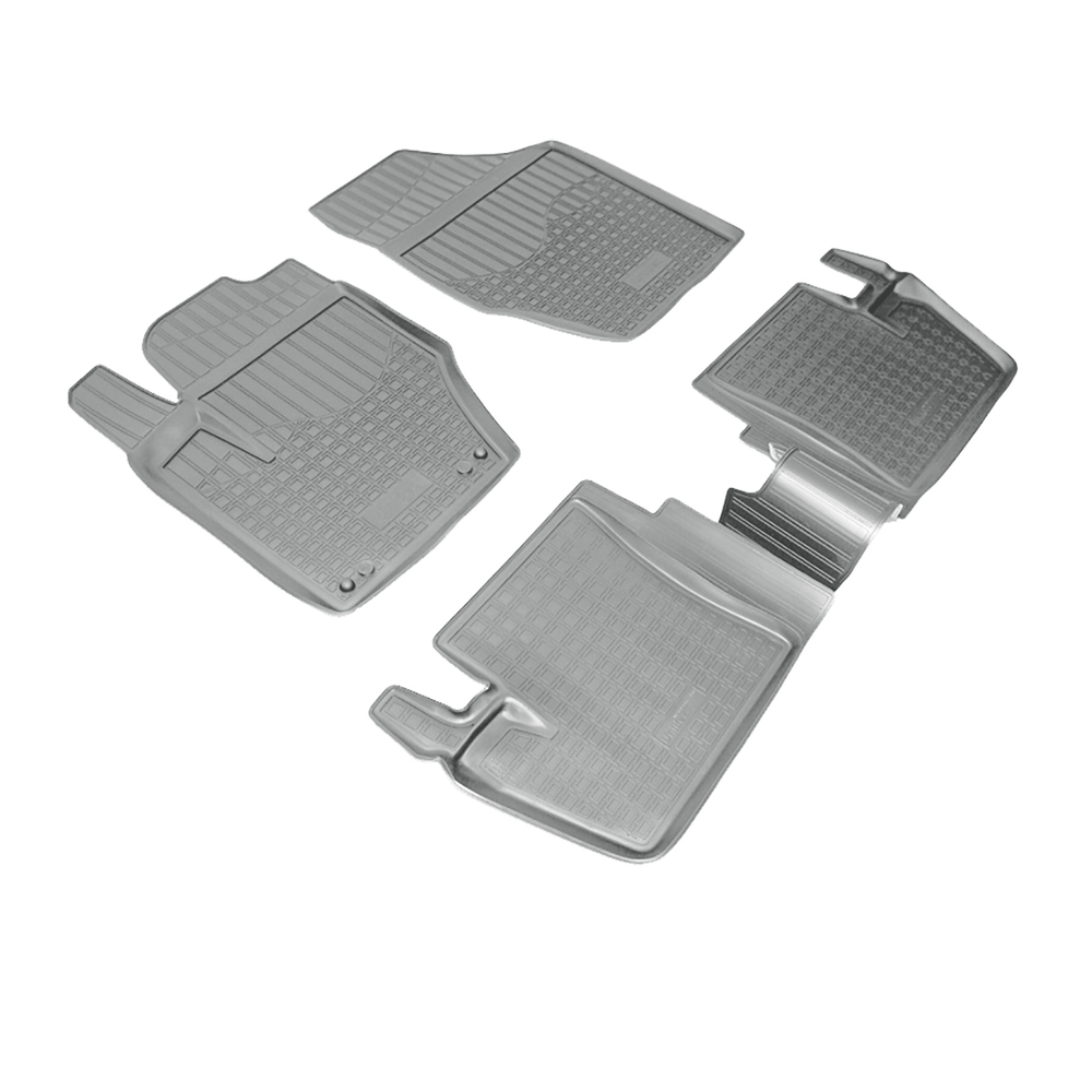 Ковры в салон Norplast/Unidec для Citroen C4 в кузове N SD (2013-)Полиуретан,Серый, арт.NPA11-C64-350-G