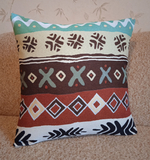 Декоративный гобеленовый чехол для интерьерной подушки Африка 47*47