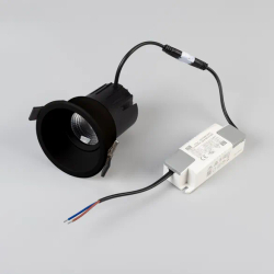 Светильник MS-FLOW-BUILT-R85-6W Day4000 (BK, 15 deg, 230V) (Arlight, IP20 Металл, 5 лет) 061249