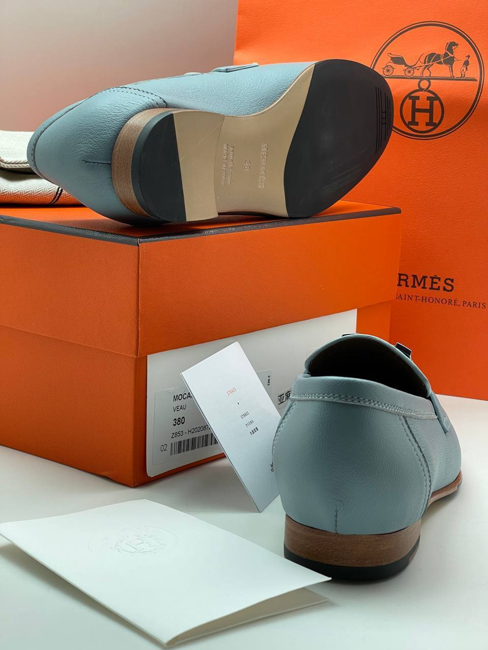 Лоферы Hermes, арт. 482030983