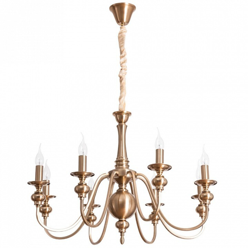 Подвесная люстра Arte Lamp A6097LM-8PB