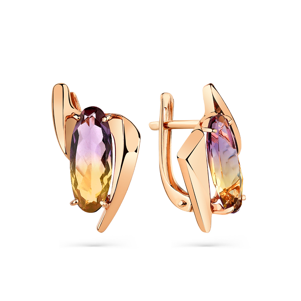 Серьги из золота 585 пробы