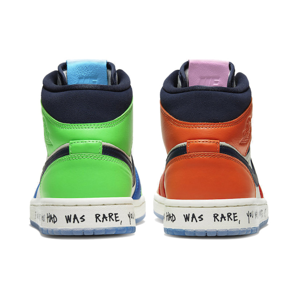 Кроссовки Melody Ehsani x Jordan Air Jordan 1 Mid “Fearless”, CQ7629-100