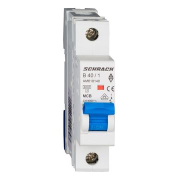 Автоматический выключатель Schrack Technik 1P B 40A 6kA Amparo AM618140--