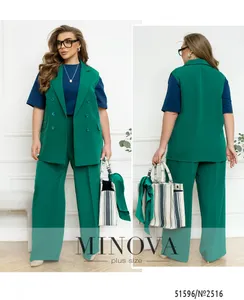 Жилет 2516-зеленый Minova