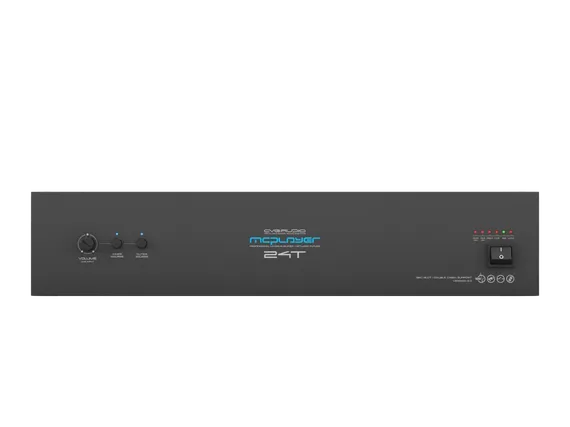CVGAUDIO MCplayer 24T/RP профессиональный микшер-усилитель, мощность 240W/100V