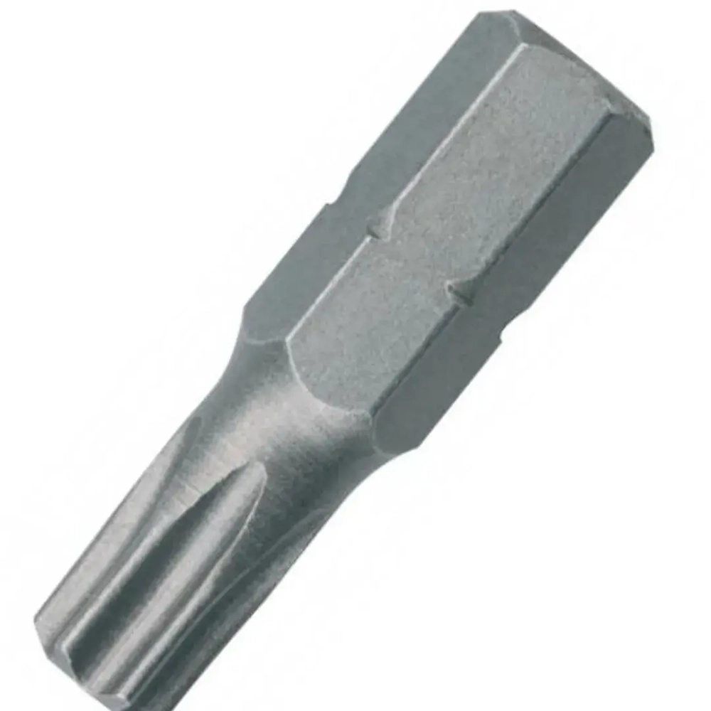 Бита TORX T15Hх25мм с отверстием,1/4''(20шт/уп) RockForce RF-1272515