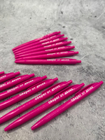 Набор пластиковых ручек с веселыми надписями