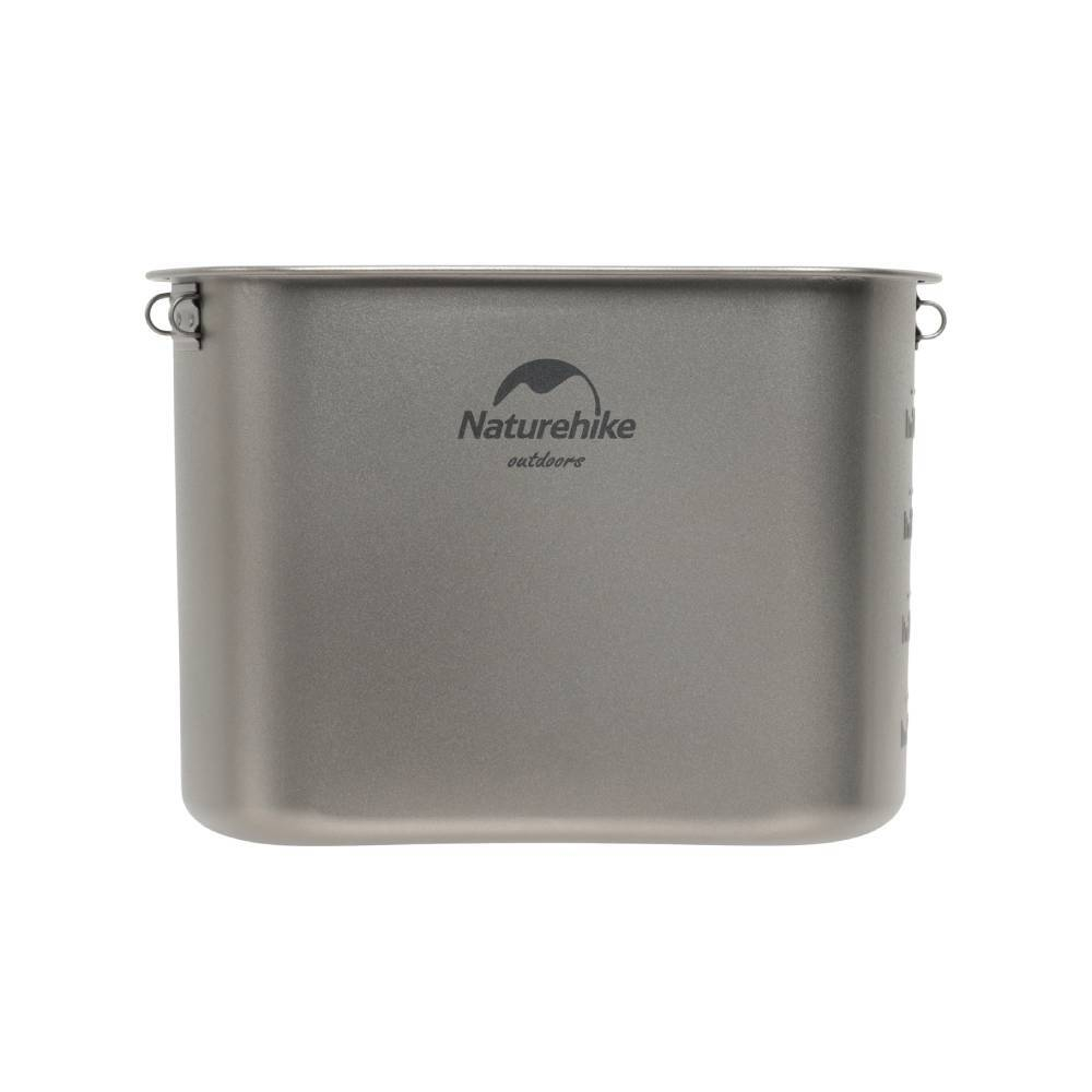 Набор титановой посуды Naturehike NH21CJ004 (фляга, котелок, миска с крышкой)