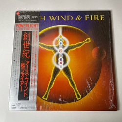 Винтажная виниловая пластинка LP Earth, Wind and Fire Powerlight (Japan 1983) (Obi) Master Sound