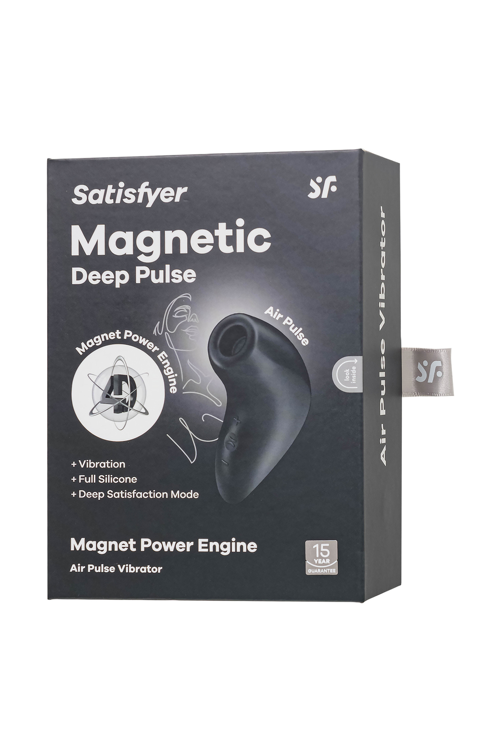 Вакуумный стимулятор Magnetic Deep Pulse чёрный