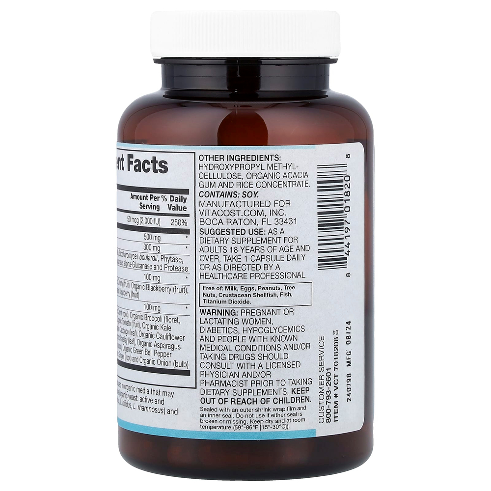 Vitacost, Synergy®, Vitamin D3, 60 Capsules
