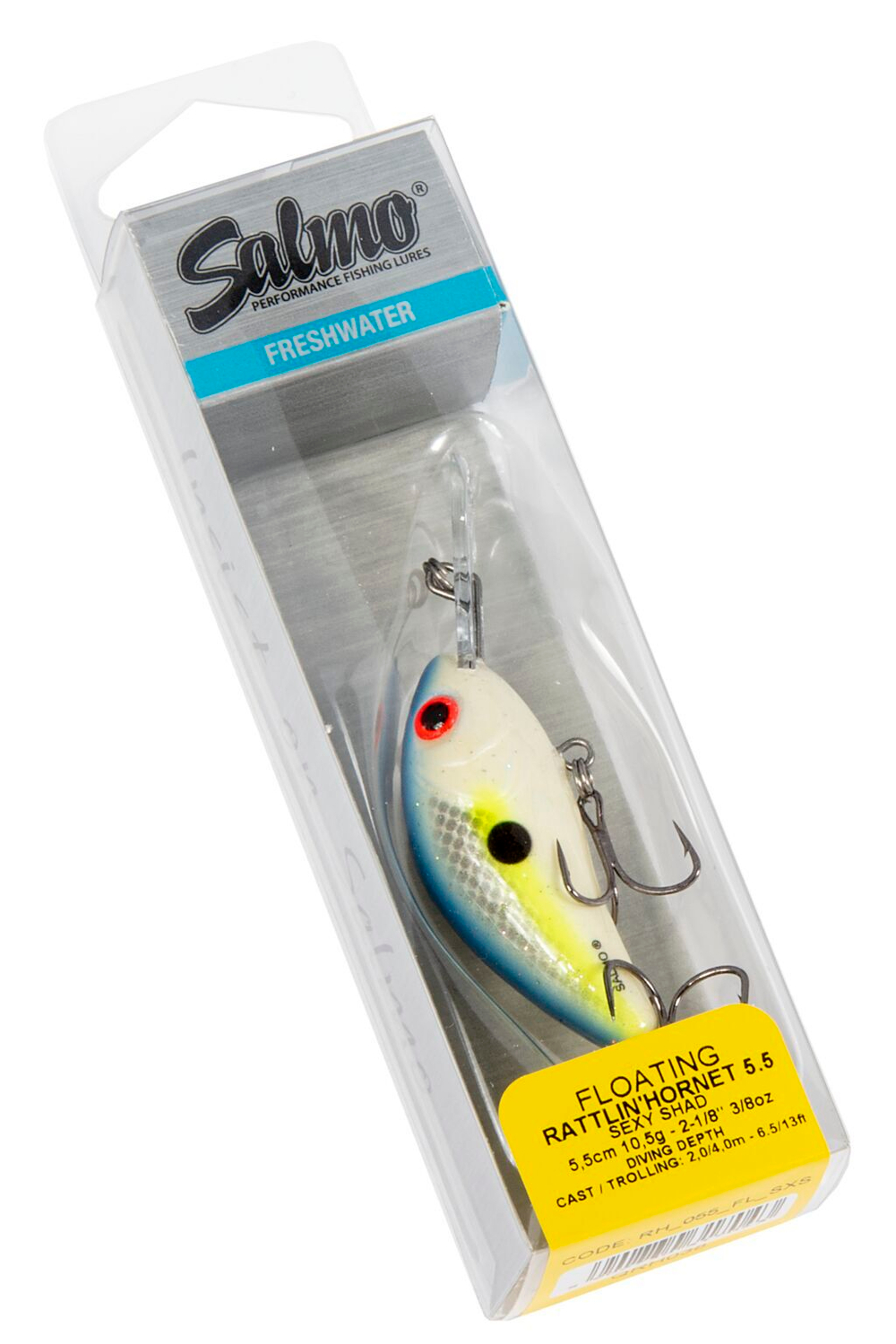 Воблер плавающий Salmo HORHET Rattlin F / 5.5 см, цвет SXS
