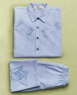 ZARA HOME ДЕТСКАЯ ПИЖАМА «TOY STORY ©DISNEY», СИНИЙ