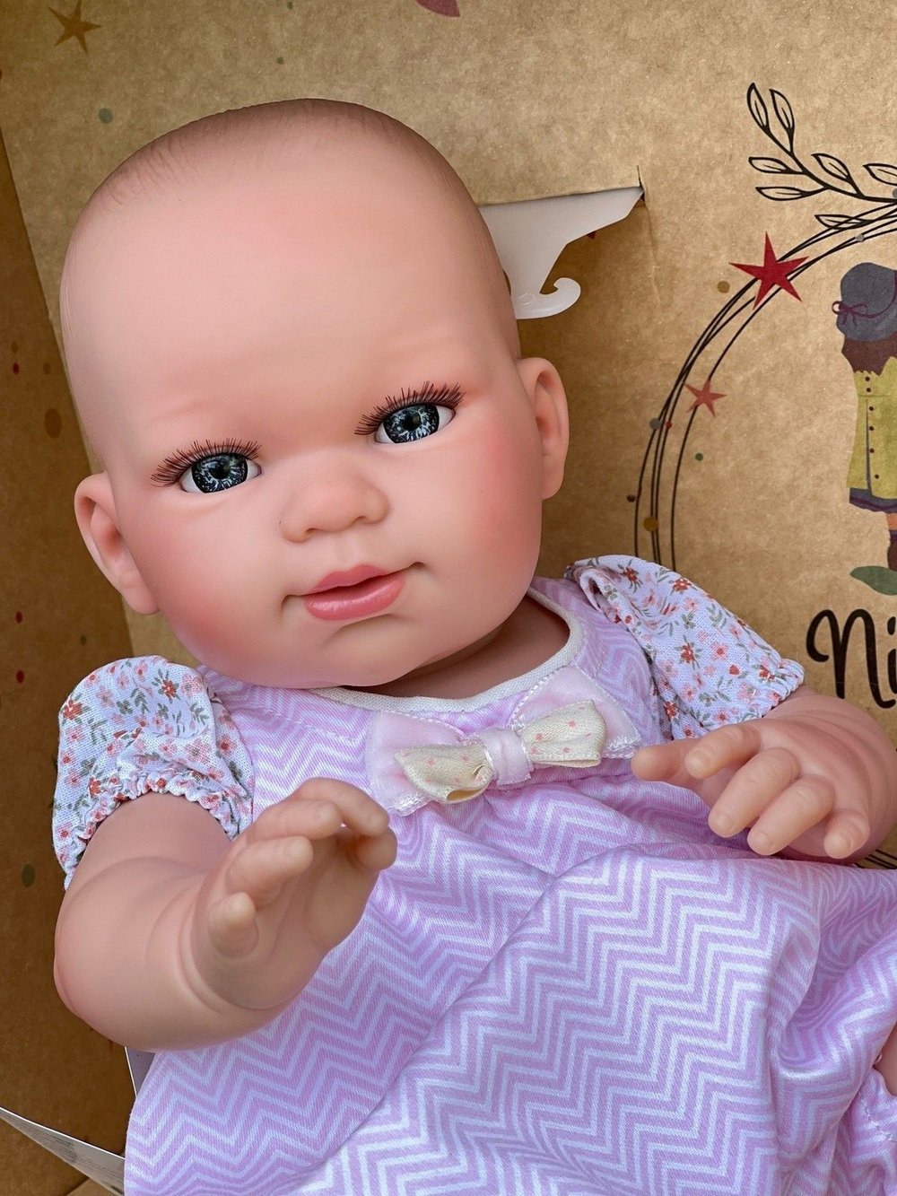 Кукла Nines виниловая 37см Recien Nacido (3612)