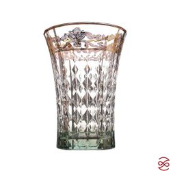 Набор стаканов для воды зелен.золото TIMON Lady Diamond 270 мл