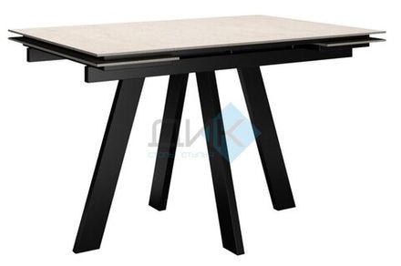 Стол DikLine DM120 опоры чёрные