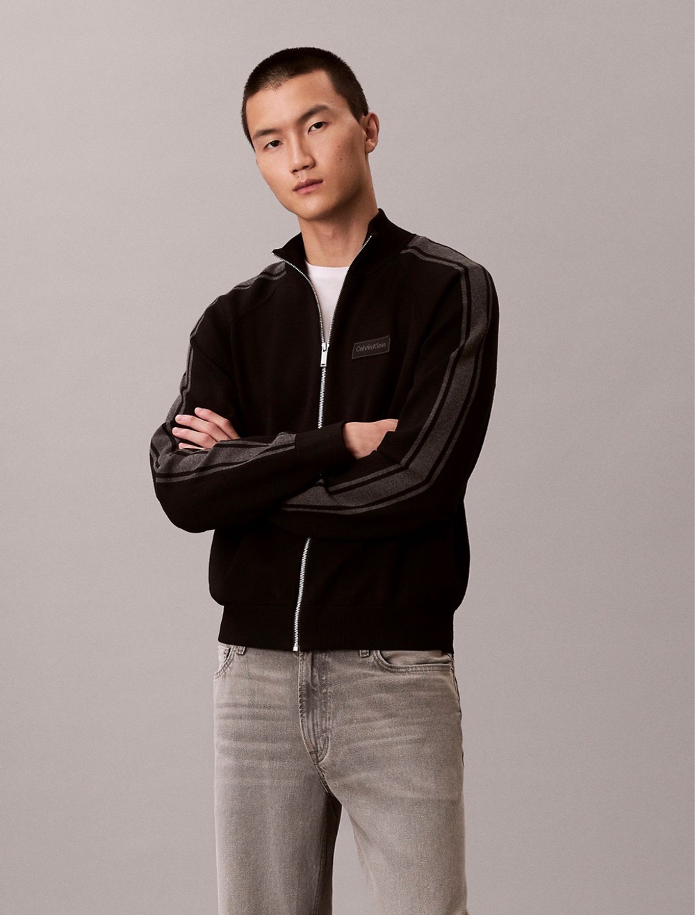 Олимпийка Calvin Klein Tech Knit Track Black