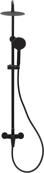 Душевая стойка Allen Brau Eclipse 5.E1006-31 3 режима, матовый черный