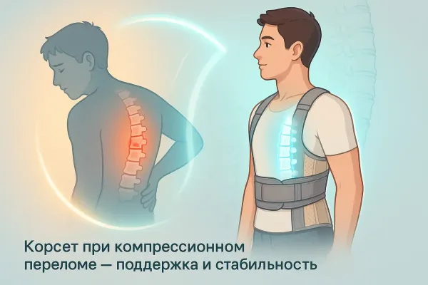 Какой корсет нужен при компрессионном перелом? Какой корсет нужен при компрессионном перелом?