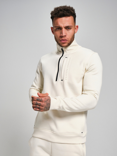 Свитшот с короткой молнией ORIGINAL CREATOR HALF ZIP, Молочный